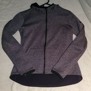 Large Womens Nike full zip workout hoodie